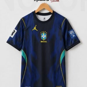 Brazil away jersey sticker logo